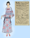 Ladies Home Journal 3601: 1920s Uncut Misses Dress 40 B Vintage Sewing Pattern