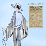 Ladies Home Journal 3665: 1920s Uncut Misses Dress Sz 34B Vintage Sewing Pattern