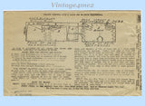 Ladies Home Journal 3695: 1920s Uncut Little Girls Dress Sz 10 Vintage Sewing Pattern