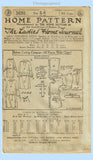Ladies Home Journal 3695: 1920s Uncut Teen Girls Dress Sz 14 Vintage Sewing Pattern