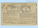 Ladies Home Journal 3695: 1920s Uncut Toddler Girls Dress Sz 6 Vintage Sewing Pattern