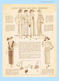 Ladies Home Journal 3718: 1920s Uncut Misses Purse Set Vintage Sewing Pattern