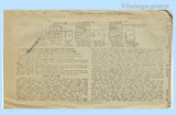 Ladies Home Journal 3718: 1920s Uncut Misses Purse Set Vintage Sewing Pattern