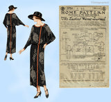 Ladies Home Journal 3724: 1920s Uncut Womens Dress 40 B Vintage Sewing Pattern