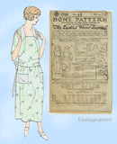Ladies Home Journal 3729: 1920s Uncut Misses Dress Vintage Sewing Pattern