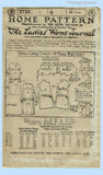 Ladies Home Journal 3732: 1920s Uncut Girls Dress Size 8 Vintage Sewing Pattern