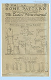 Ladies Home Journal 3734: 1920s Uncut Girls Dress Size 14 Vintage Sewing Pattern