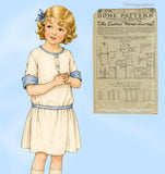 Ladies Home Journal 3734: 1920s Uncut Toddler Dress Sz 6 Vintage Sewing Pattern