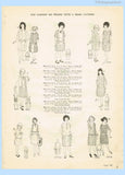Ladies Home Journal 3734: 1920s Uncut Girls Dress Size 14 Vintage Sewing Pattern
