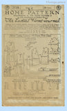 1920s Vintage Ladies Home Journal Sewing Pattern 3736 Uncut Girls Dress Size 12