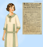 1920s Vintage Ladies Home Journal Sewing Pattern 3736 Uncut Girls Dress Size 12