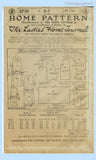 Ladies Home Journal 3738: 1920s Uncut Girls Dress Size 14 Vintage Sewing Pattern