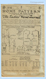 Ladies Home Journal 3745: 1920s Uncut Girls Dress Size 8 Vintage Sewing Pattern