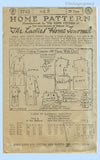 Ladies Home Journal 3745: 1920s Uncut Girls Dress Size 12 Vintage Sewing Pattern