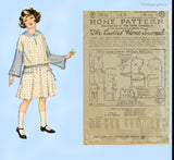 Ladies Home Journal 3745: 1920s Uncut Girls Dress Size 12 Vintage Sewing Pattern