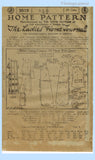 Ladies Home Journal 3819: 1920s Uncut Misses Dress 34 B Vintage Sewing Pattern