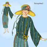 Ladies Home Journal 3824: 1920s Rare Uncut Blouse Sz 36 B Vintage Sewing Pattern