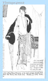 Ladies Home Journal 3842: 1920s Uncut Misses Dress 34 B Vintage Sewing Pattern