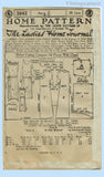 Ladies Home Journal 3842: 1920s Uncut Misses Dress 34 B Vintage Sewing Pattern
