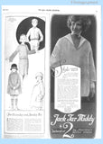 Ladies Home Journal 3853: 1920s Uncut Toddler Dress Sz 6 VTG Sewing Pattern