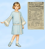 Ladies Home Journal 3853: 1920s Uncut Toddler Dress Sz 6 VTG Sewing Pattern