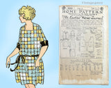 Ladies Home Journal 3855: 1920s Uncut Girls Dress Sz14 Vintage Sewing Pattern