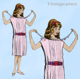 Ladies Home Journal 3857: 1920s Uncut Girls Dress Vintage Sewing Pattern