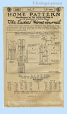 Ladies Home Journal 3857: 1920s Uncut Girls Dress Vintage Sewing Pattern