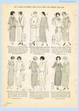 Ladies Home Journal 3858: 1920s Uncut Misses Dress 32 B Vintage Sewing Pattern