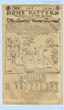 Ladies Home Journal 3858: 1920s Uncut Misses Dress 32 B Vintage Sewing Pattern