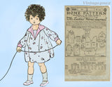 Ladies Home Journal 3869: 1920s Uncut Girls Bloomer Dress Sz4 VTG Sewing Pattern