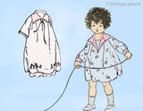 Ladies Home Journal 3869: 1920s Uncut Girls Bloomer Dress Sz4 VTG Sewing Pattern