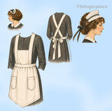 Ladies Home Journal 3871: 1920s Uncut Misses Maids Apron Vintage Sewing Pattern