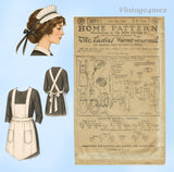 Ladies Home Journal 3871: 1920s Uncut Misses Maids Apron Vintage Sewing Pattern