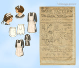 Ladies Home Journal 3871: 1920s Uncut Misses Maids Apron Vintage Sewing Pattern