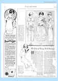 Ladies Home Journal 3874: 1920s Uncut Girls Slip Sz 12 Vintage Sewing Pattern