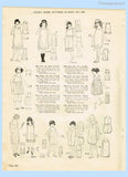 Ladies Home Journal 3874: 1920s Uncut Girls Slip Sz 12 Vintage Sewing Pattern