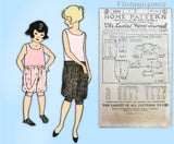Ladies Home Journal 3899: 1920s Uncut Girls Bloomers Sz 6 Vintage Sewing Pattern