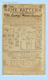 Ladies Home Journal 3922: 1920s Uncut Misses Dress 34B Vintage Sewing Pattern