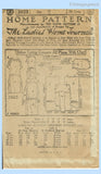 Ladies Home Journal 3923: 1920s Uncut Girls Dress Size 8 Vintage Sewing Pattern