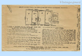 Ladies Home Journal 3923: 1920s Uncut Girls Dress Size 8 Vintage Sewing Pattern