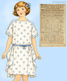 Ladies Home Journal 3923: 1920s Uncut Girls Dress Size 8 Vintage Sewing Pattern