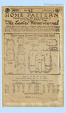 Ladies Home Journal 3923: 1920s Uncut Girls Dress Size 12 Vintage Sewing Pattern