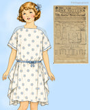 Ladies Home Journal 3923: 1920s Uncut Girls Dress Size 12 Vintage Sewing Pattern