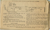 Ladies Home Journal 3948: 1920s Uncut Misses Evening Dress Vintage Sewing Pattern
