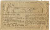 Ladies Home Journal 3948: 1920s Uncut Misses Evening Dress Vintage Sewing Pattern
