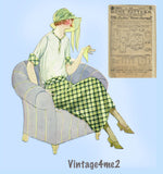 Ladies Home Journal 3973: 1920s Uncut Misses Blouse 42 B Vintage Sewing Pattern