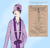 1920s VTG Ladies Home Journal Sewing Pattern 4792 Uncut Misses Flapper Dress 34B