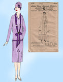 1920s VTG Ladies Home Journal Sewing Pattern 4792 Uncut Misses Flapper Dress 34B