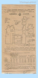 1920s VTG Ladies Home Journal Sewing Pattern 5401 Uncut Misses Flapper Dress 38B